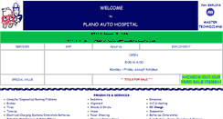 Desktop Screenshot of planoautohospital.com
